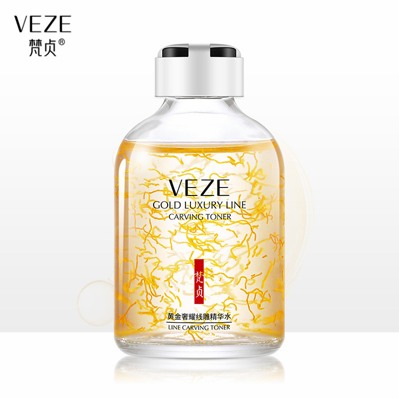 Luxury Skincare Treatments - 24K Emas Line Ukiran Toner Pelembab