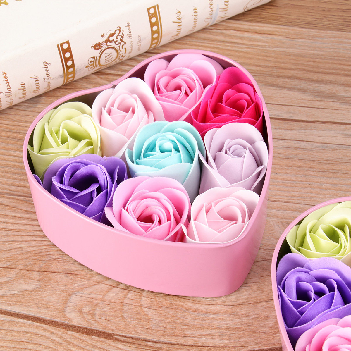 Set Sabun Bunga Mawar dalam Ko - Luxury Rose Skincare ulasan dan harga