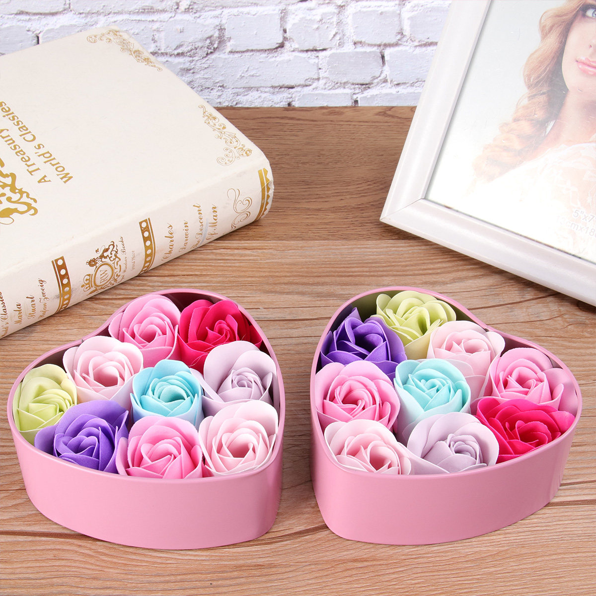 Set Sabun Bunga Mawar dalam Ko - Luxury Rose Skincare ulasan dan harga