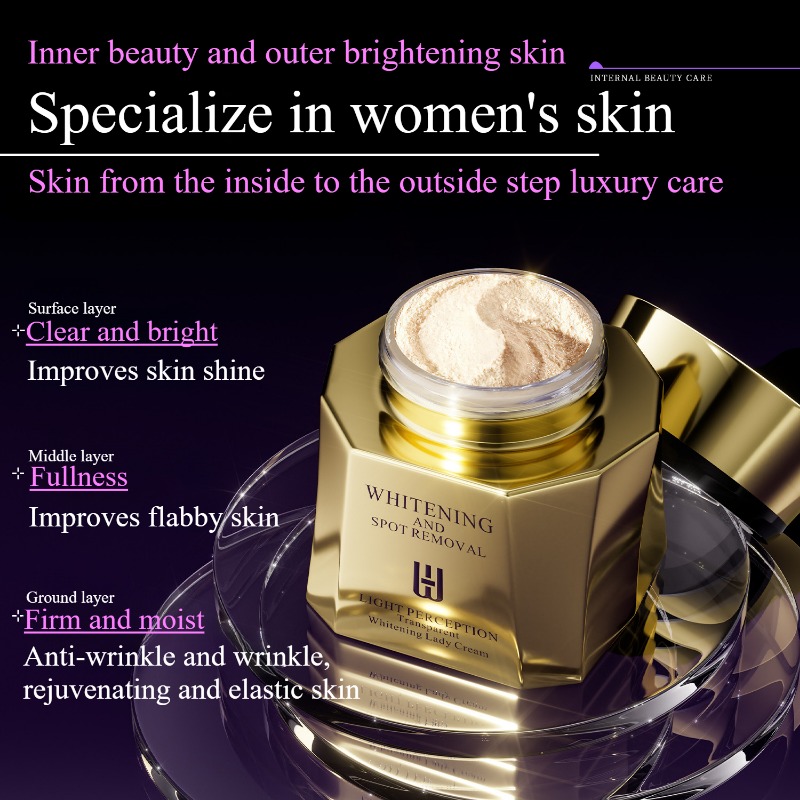 1.94Oz Krim Wajah Pencerah Nia - Luxury Glow Skincare ulasan dan harga