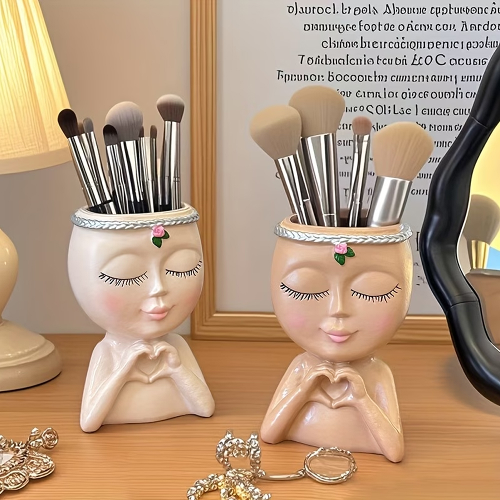 Rak Penyimpanan Kuas Rias dan  - Luxury Skincare And Makeup Brands ulasan dan harga