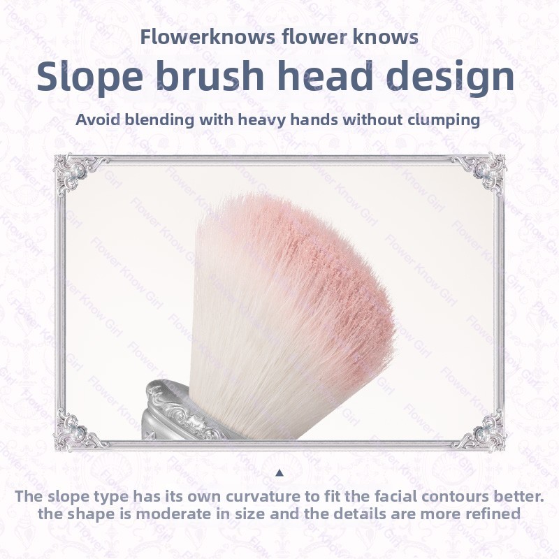 Kuas Blush Crystal Flower Know - Luxury Skincare And Makeup Brands ulasan dan harga