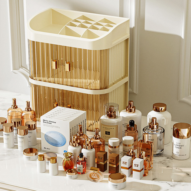 Kotak penyimpanan kosmetik Des - Luxury Skincare Aesthetic ulasan dan harga
